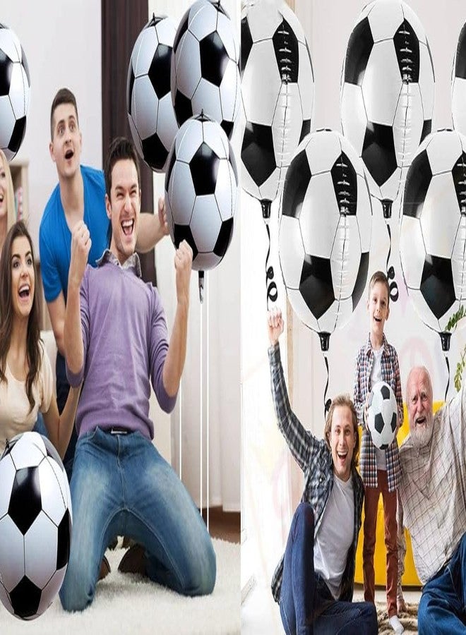 توي إكس إي مجموعة بالونات فويل بتصميم كرة القدم من TOYXE، 7 قطع، متعددة الألوان - Image 3